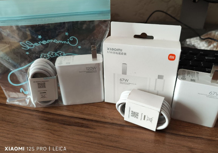 小米手机120W、67W充电器 小米手机120W、67W充电器